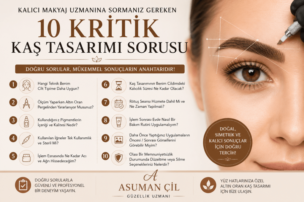 Kaş Tasarımı Yaptırmadan Önce Sormanız Gereken 10 Soru