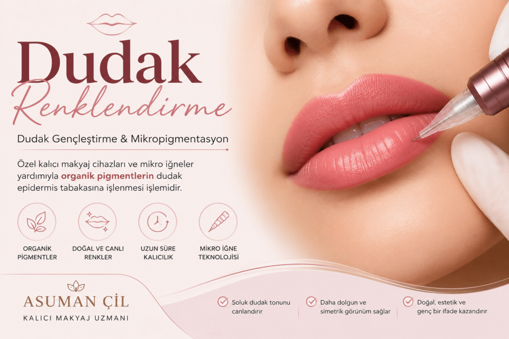 Dudak Renklendirme Nedir? İşlem Öncesinde Bilmeniz Gereken Her Şey