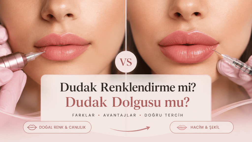 Kalıcı Dudak Renklendirme mi, Dolgu mu? Farklar ve Doğru Tercih