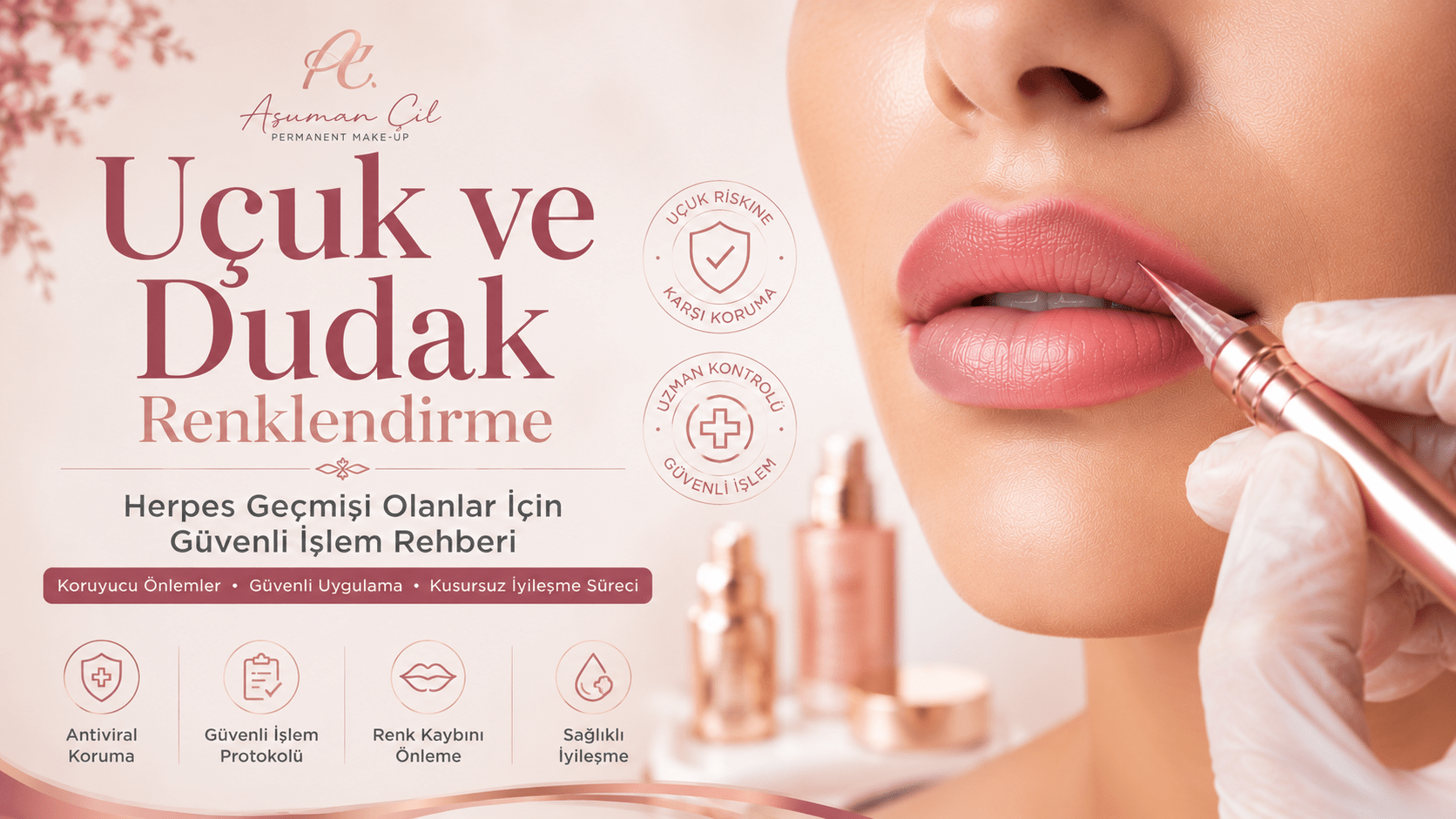 Uçuk Problemi Olanlar Dudak Renklendirme Yaptırabilir mi?