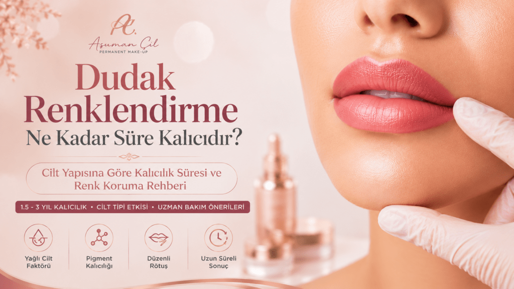 Dudak Renklendirme Ne Kadar Süre Kalıcıdır? Cilde Göre Kalıcılık Rehberi