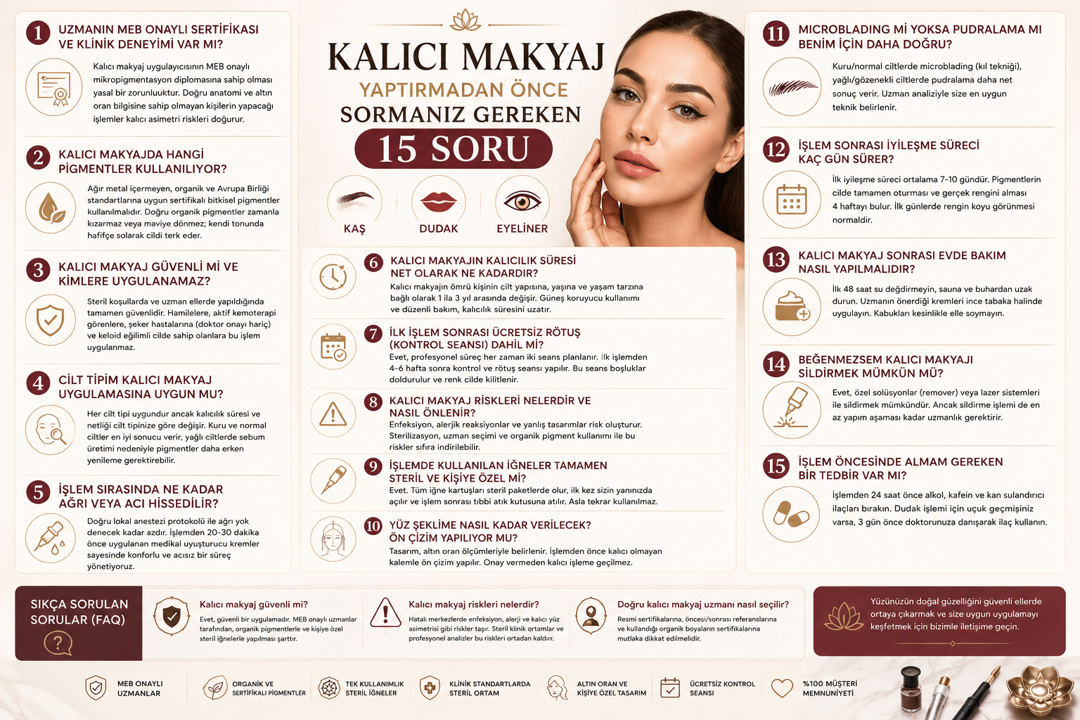 Kalıcı Makyaj Yaptırmadan Önce Sormanız Gereken 15 Soru